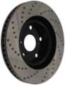 Picture of StopTech 07-09 Lexus ES 250-ES 300- ES330-ES350 SportStop Slotted & Drilled Left Front Rotor