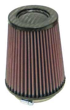 Picture of K&N Round Tapered Universal Air Filter 4in Flange ID x 5-375 Base OD x 4in Top OD x 6-5in H