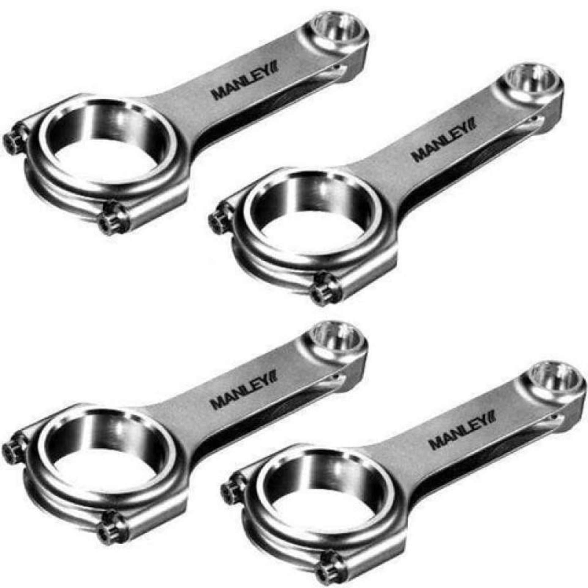 Picture of Manley Acura D16 all & ZC - Honda D16 all & ZC H-Beam Connecting Rod Set Set of 4