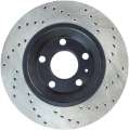 Picture of StopTech 04-09 Audi S4 Rear Right Drilled Rotor