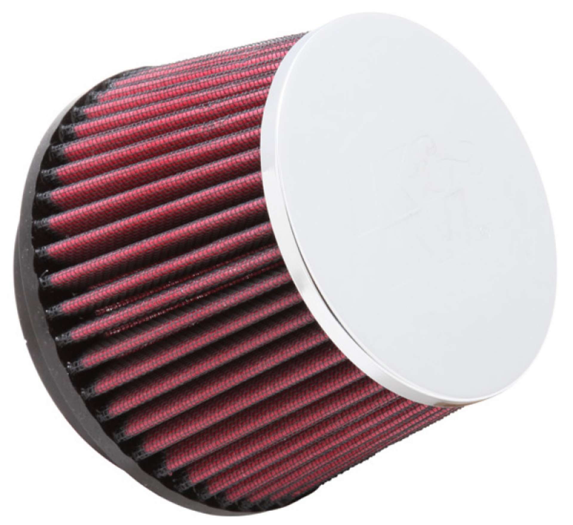 Picture of K&N Universal Chrome Filter 100MM Flange ID - 138MM Base OD - 114MM Top OD - 92MM Height