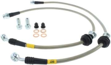 Picture of StopTech 08-10 Mitsubishi Lancer Stainless Steel Front Brake Lines