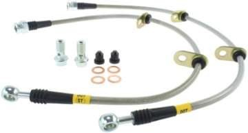 Picture of StopTech 90-93 Acura Integra - 90-91 Honda CRX Si Rear Disc Rear SS Brake Lines