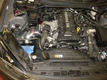 Picture of Injen 13-14 Hyundai Genesis Coupe 2-0L 4cyl Turbo GDI Polished Short Ram Intake w- Heat Shield