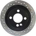 Picture of StopTech 07-09 Mini Coooper-Cooper S Slotted & Drilled Left Rear Rotor