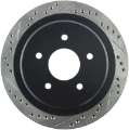 Picture of StopTech 97-10 Chevy Corvette Slotted & Drilled Rear Right Rotor