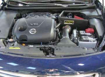 Picture of AEM 11-12 Nissan Maxima 3-5L V6 Silver Cold Air Intake