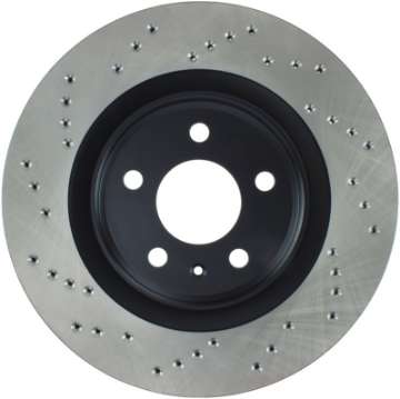 Picture of StopTech 12 Audi S4 Rear Right Drilled Rotor