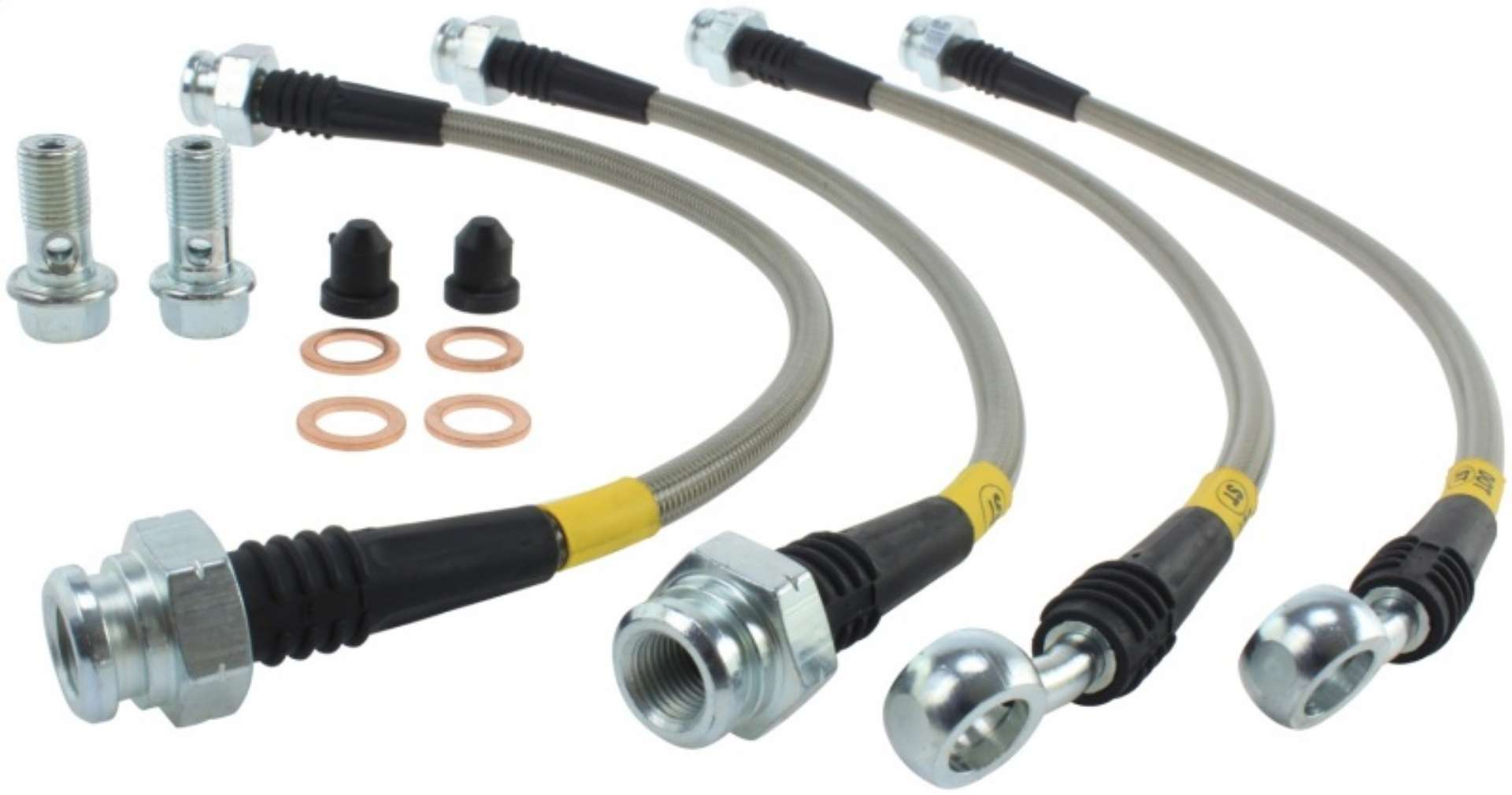 Picture of StopTech 05-09 Land Rover LR 3 - 06-09 Range Rover Rear Stainless Steel Brake Line Kit