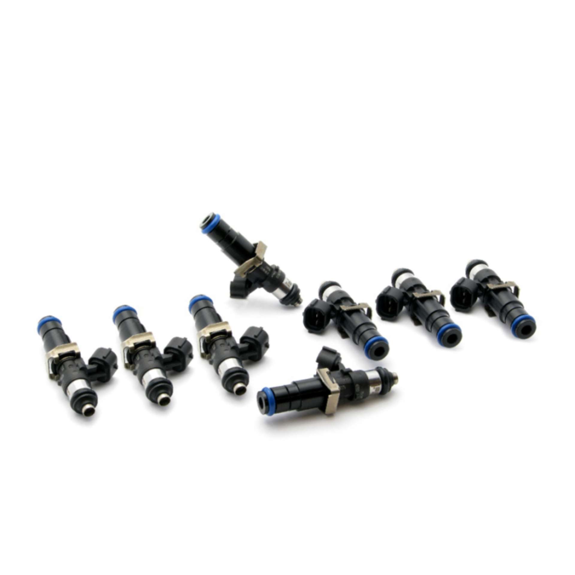 Picture of DeatschWerks Bosch EV14 Universal 60mm-14mm 220lb-hr Injectors Set of 8