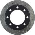 Picture of StopTech 00-05 Ford Excursion 4WD - 99-04 F250-F350 Pickup Front Slotted & Drilled Right Rotor