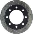 Picture of StopTech 00-05 Ford Excursion 4WD - 99-04 F250-F350 Pickup Front Slotted & Drilled Left Rotor