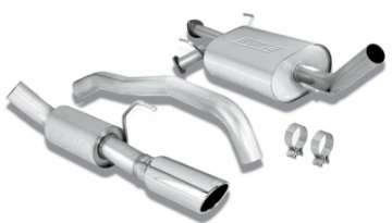 Picture of Borla 08-12 Toyota Sequoia SR5-Platinum-Ltd 5-7L 8cyl AT 6spd RWD-4WD SS Catback Exhaust