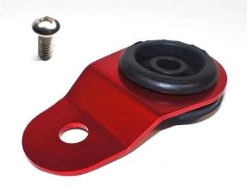 Picture of Torque Solution Radiator Mount w- Insert RED : Mitsubishi Evolution 7-8-9