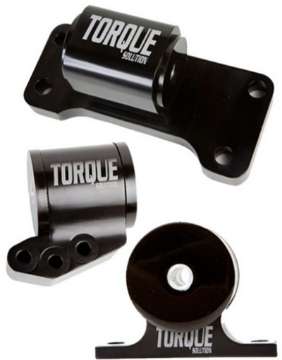 Picture of Torque Solution Billet Aluminum 3 piece Engine Mount Kit: Mitsubishi Evolution VII-IX 2001-2006