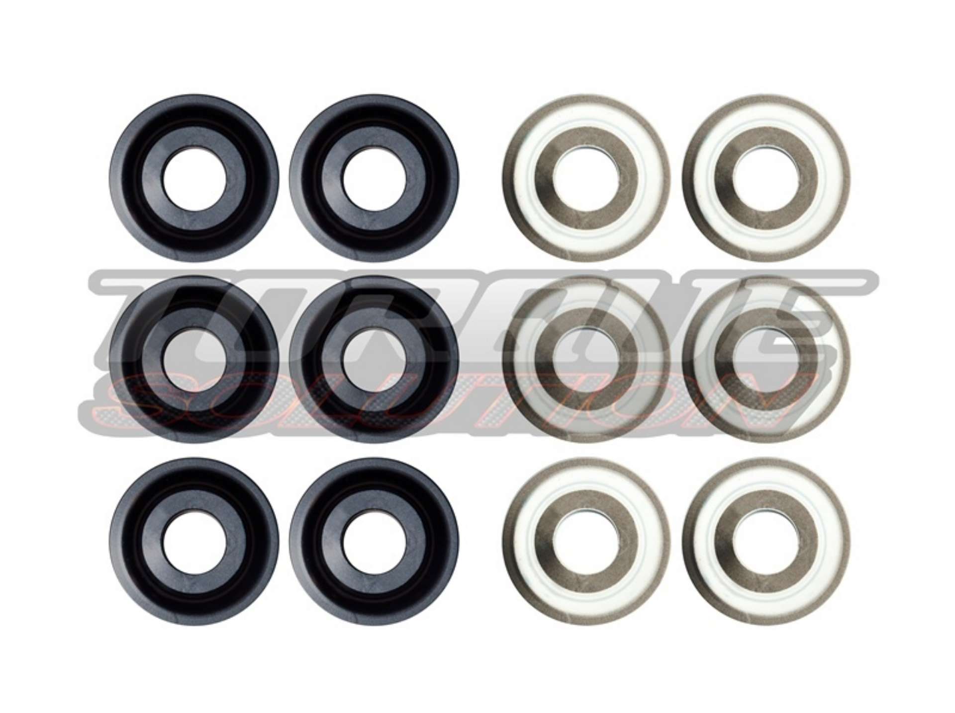 Picture of Torque Solution Solid Rear Subframe Bushings: Porsche 911 996-997 ALL