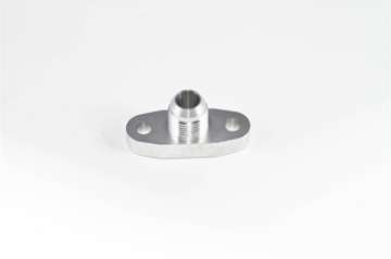 Picture of Torque Solution Billet Oil Drain Flange w- Integrated -10 Flare: Universal T3-T4 & PTE Turbos