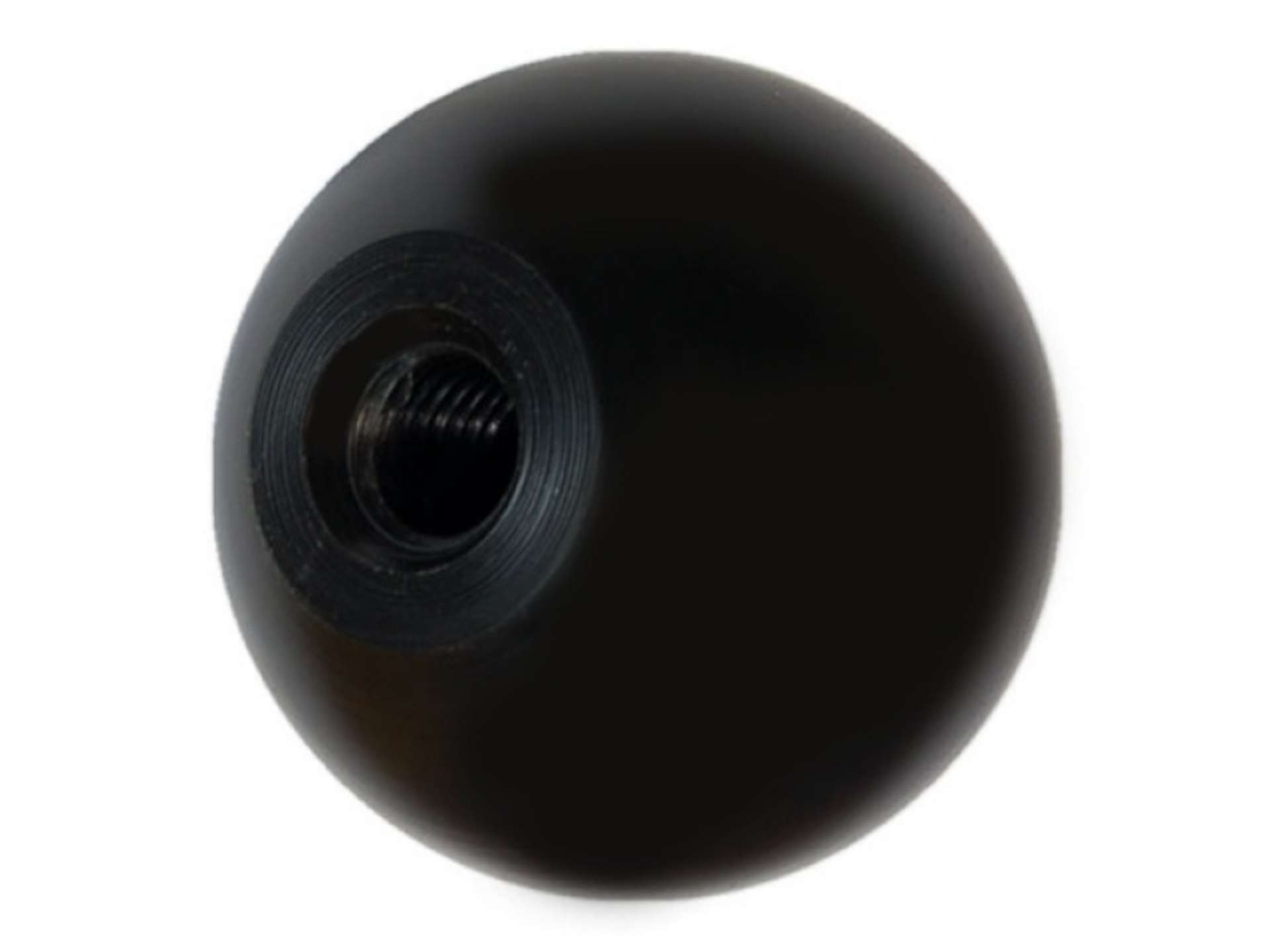 Picture of Torque Solution Delrin 50mm Round Shift Knob: Universal 10x1-25