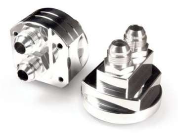 Picture of BLOX Racing Remote Oil Filter Relocation Kit - Polished