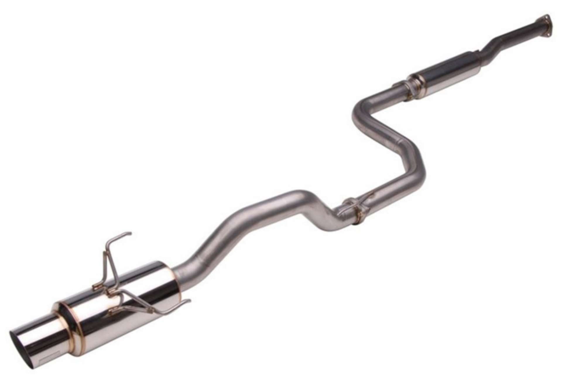 Picture of Skunk2 MegaPower RR 92-95 Honda Civic Hatchback 76mm Exhaust System Fab Work Reqd