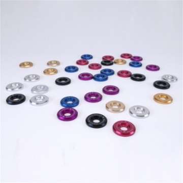 Picture of Skunk2 Small Fender Black Anodized Washer Kit 6 Pcs