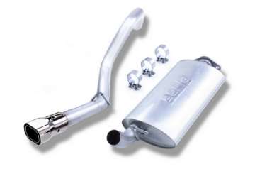 Picture of Borla 00-06 Jeep Wrangler Sport-SE-X-Rubicon Sahara 2-5L-4cyl 4-0L-6cyl SS Catback Exhaust