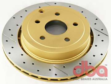 Picture of DBA 2009 Pontiac G8 GT 6-0L V8 Uni-Directional Cross-Drilled-Slotted Rear Rotor