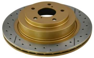 Picture of DBA 02-05 Chevrolet Silverado-GMC Sierra Uni-Directional Cross Drilled-Slotted Front Rotor