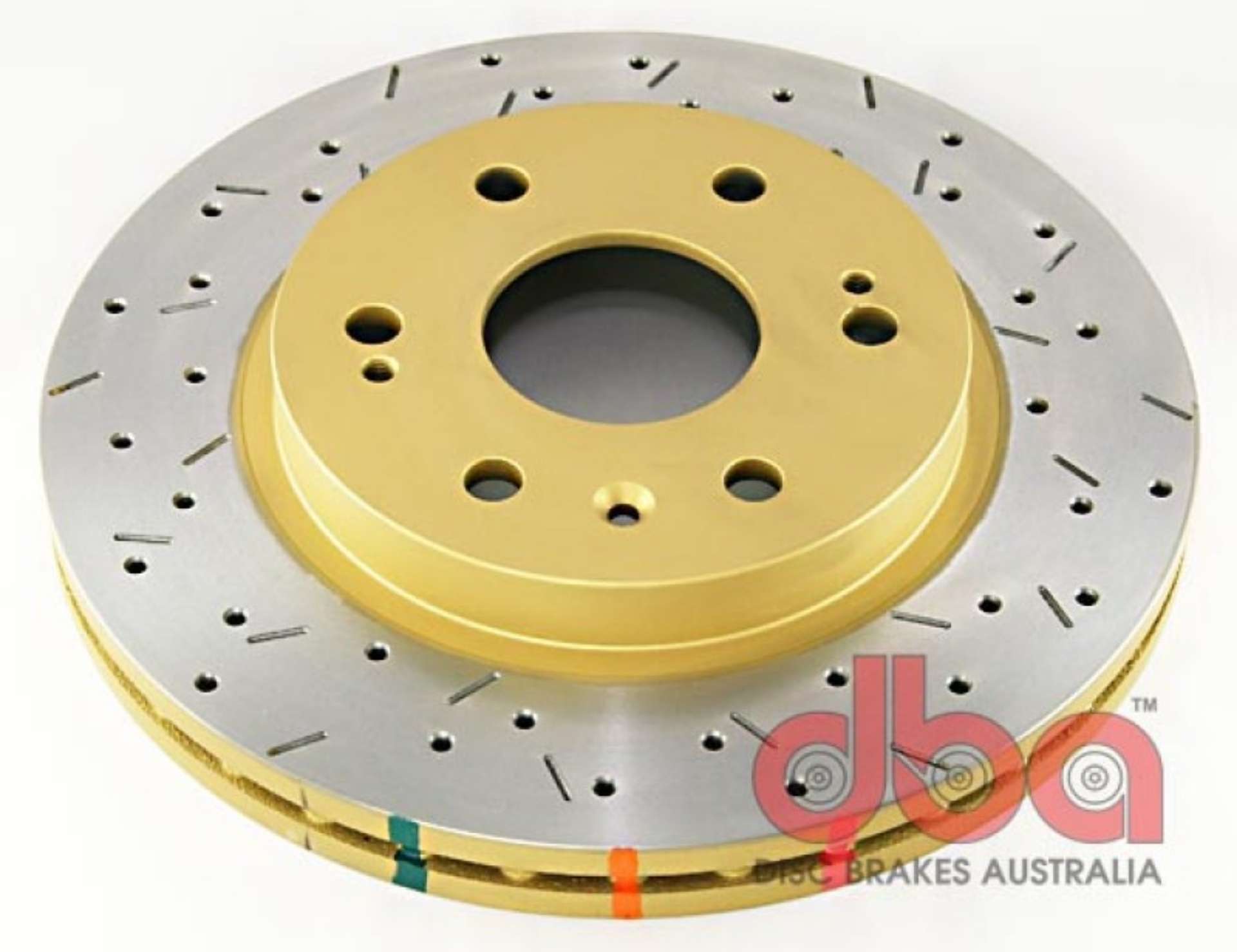 Picture of DBA 06-08 Chevrolet Silverado-GMC Sierra 4000 Series Drilled and Slotted Front Rotor