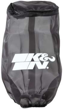 Picture of K&N Filter Wrap Drycharger Oval Tapered Black - 3-25in Base I-S Width x 2-5in Top I-S Width x 7in H