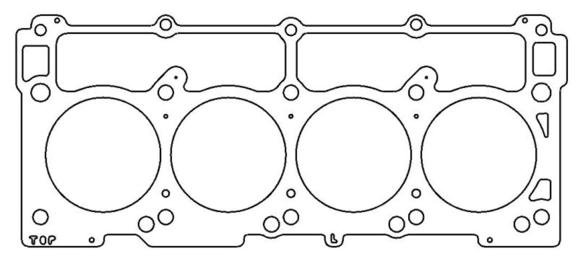 Picture of Cometic Dodge 5-7L Hemi 4-100in Bore -051 inch MLS LHS Head Gasket