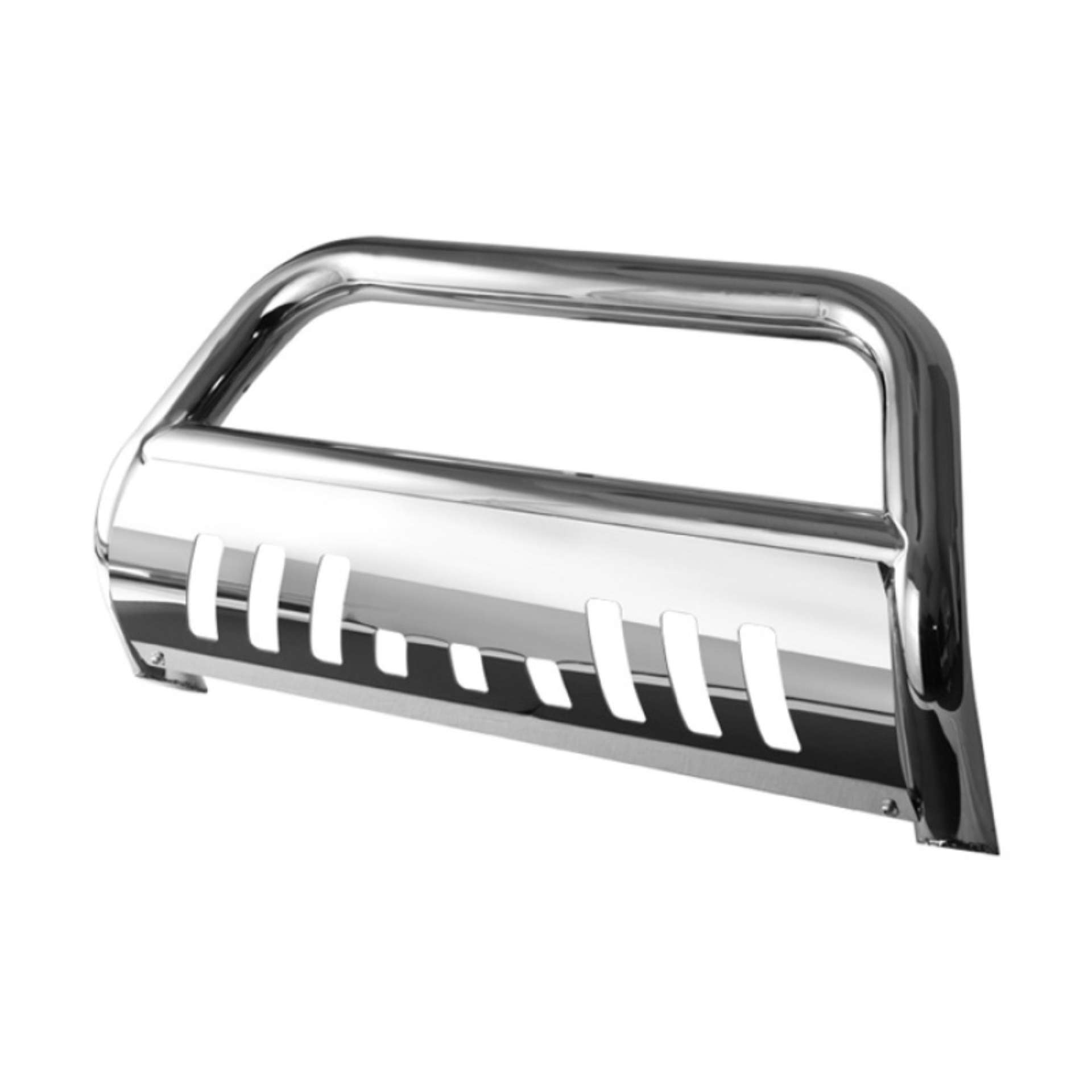 Picture of Xtune Chevy Silverado 07-13 1500Ld 3 Inch Bull Bar T-304 Stainless Steel Polished BBR-CS-A02G0407