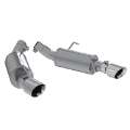 Picture of MBRP 05-10 Ford Mustang GT 5-0-Shelby GT500 Dual Mufflers Axle Back Split Rear AL