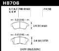 Picture of Hawk 11-12 Chevy Cruze Eco-LS-1LT-2LT-LTZ - 12 Sonic LS-LT-LTZ HP Plus Front Street Brake Pads