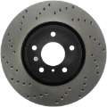 Picture of StopTech 11-05+ Infinity FX 35-45 SportStop Drilled Front Right Rotor