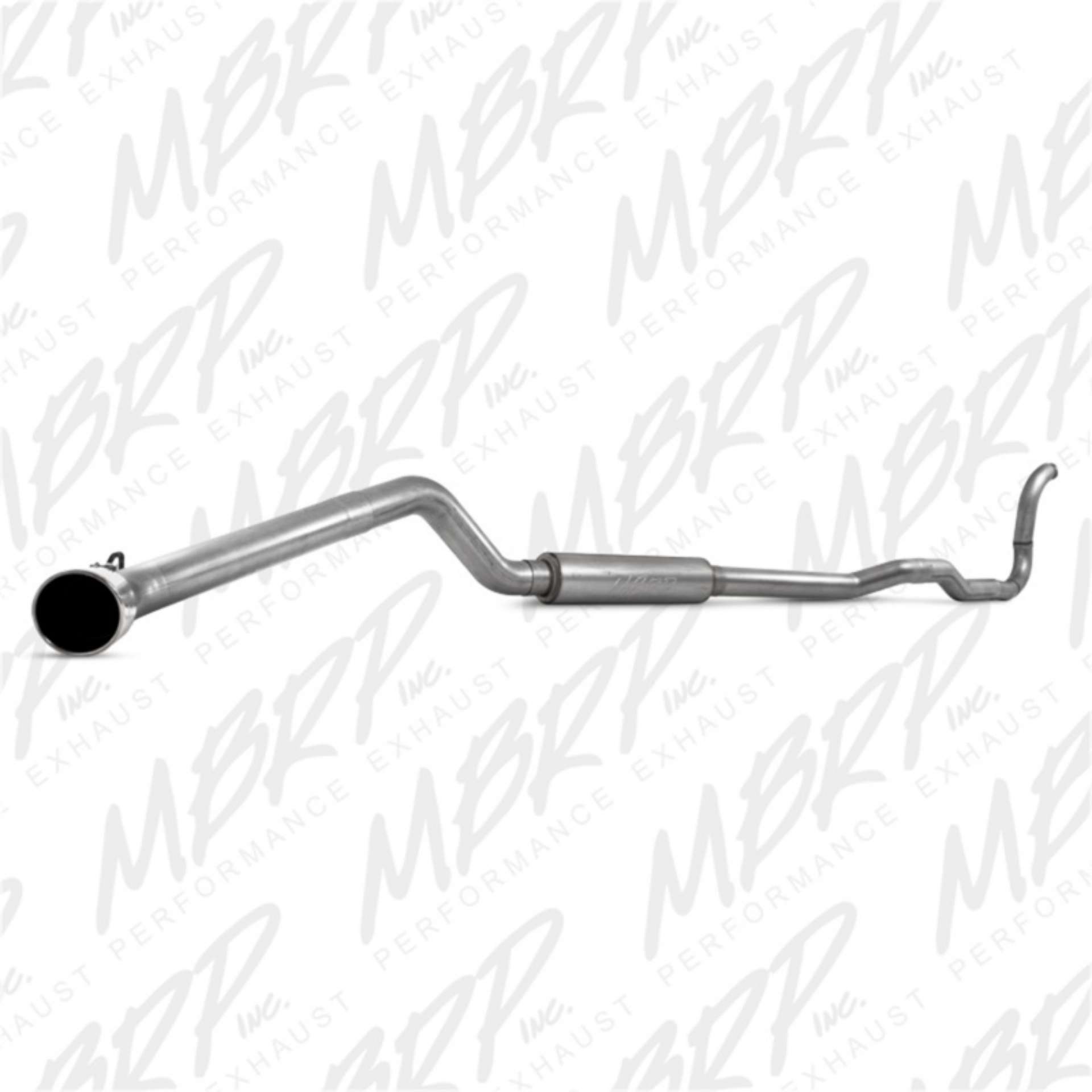 Picture of MBRP 88-93 Dodge 2500-3500 Cummins 4WD ONLY Turbo Back Single Side Exit Alum Exhaust System