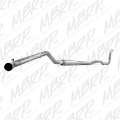 Picture of MBRP 88-93 Dodge 2500-3500 Cummins 5-9L 4WD ONLY Turbo Back Single Side Exit P Series Exhaust