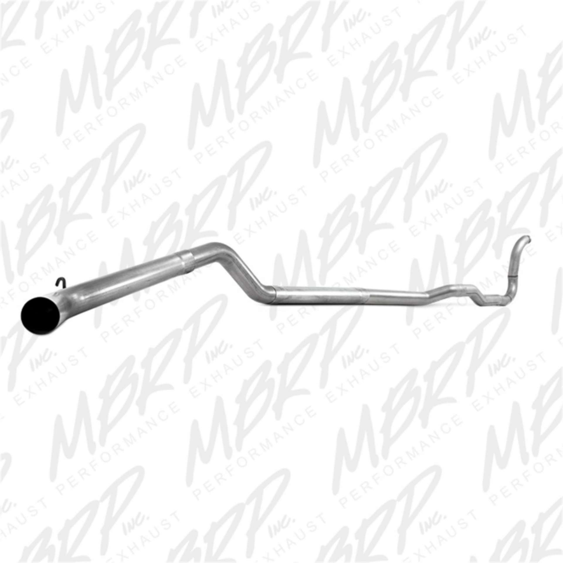 Picture of MBRP 88-93 Dodge 2500-3500 Cummins 4WD Turbo Back Single Side Exit No Muffler PLM Series Exhaust