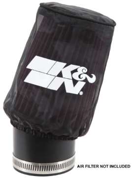 Picture of K&N Snowcharger Air FIlter Wrap Round Tapered Black - 3-75in Base ID x 3in Top ID x 5in H