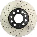 Picture of StopTech 96-7-04 Audi A4 - 95-01 A6 - 7-98-05 VW Passat Right Front Slotted and Drilled Rotor