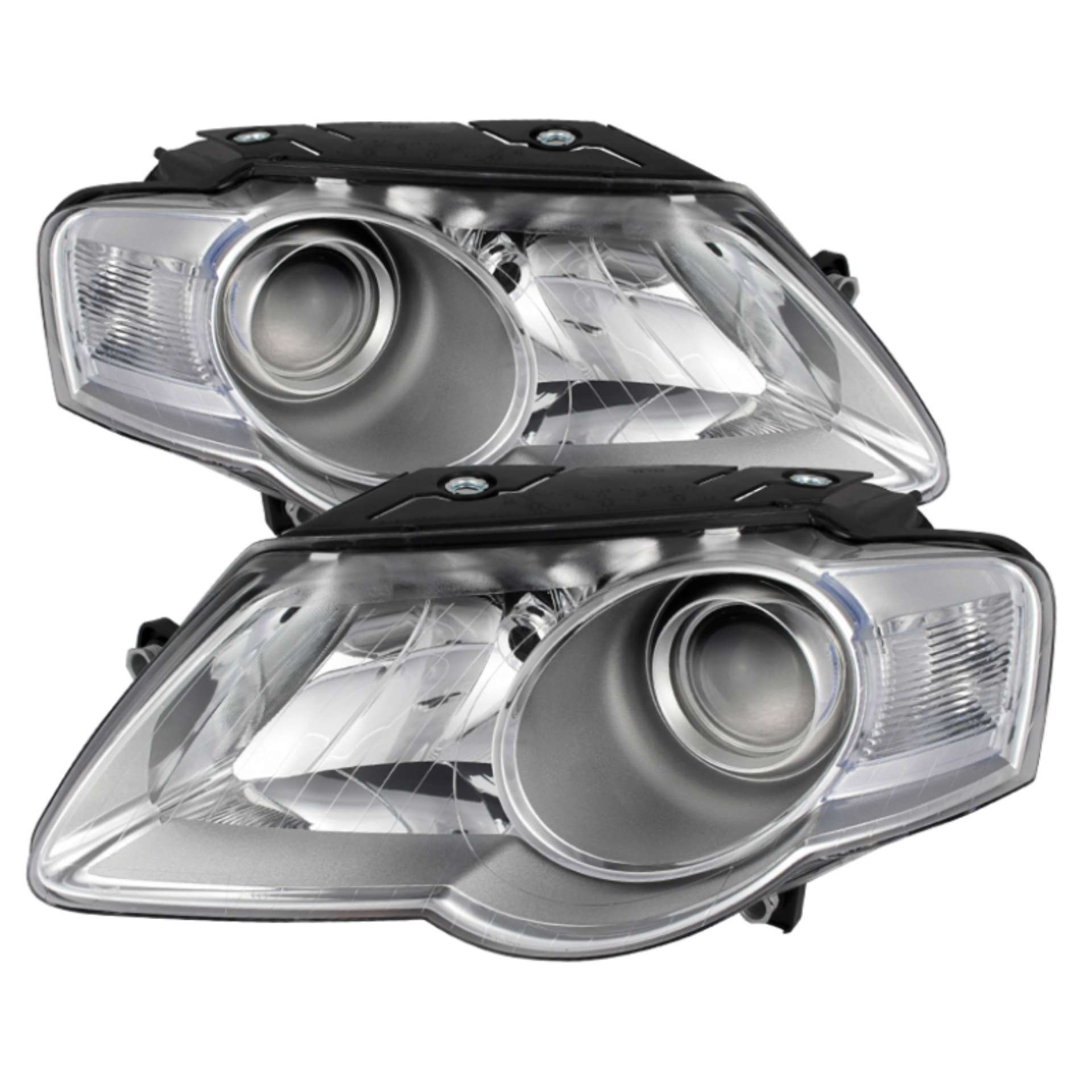 Picture of Xtune Volkswagen Passat 06-10 Halogen Only Projector Headlights Chrome HD-JH-VWPAT06-C