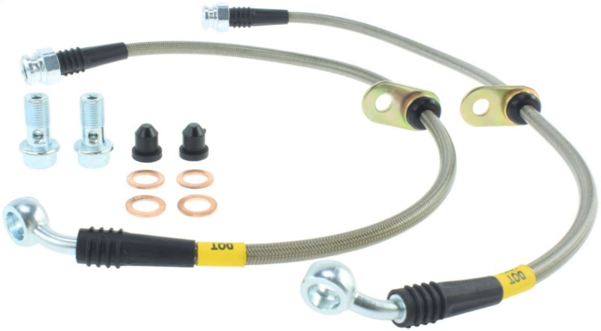 Picture of StopTech 94-01 Integra - 99-00 Civic Si w-Rear Disc Brakes Rear SS Brake Lines