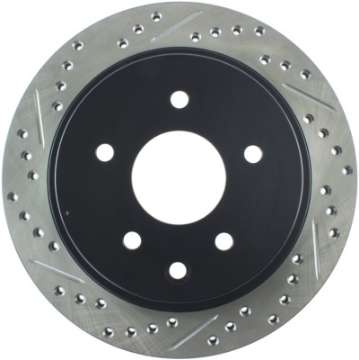 Picture of StopTech 03-05 350Z - 03-04 G35 - 03-05 G35X SportStop Slotted & Drilled Rear Right Rotor