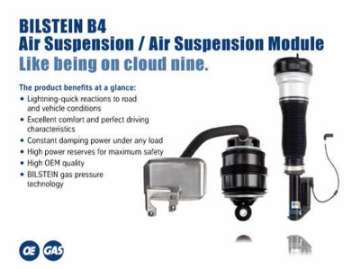 Picture of Bilstein B4 2007 Mercedes-Benz S550 4Matic Front Right Air Spring with Twintube Shock Absorber