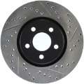 Picture of StopTech 03-09 Chrysler PTCruiser Tur - 03-05 Dodge Neon SRT-4 Front Left Slotted & Drilled Rotor