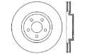 Picture of StopTech 05-09 Chrysler 300 5-7L V8 exc SRT-8 Front Left Slotted & Drilled Rotor