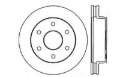 Picture of StopTech 92-00 GMC Suburban 1500 4WD 6 lug Front Left Slotted & Drilled Rotor