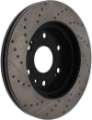 Picture of StopTech 05-10 GMC Sierra 1500 w Rear Drum - 07-09 GMC Yukon Front Left Slotted & Drilled Rotor