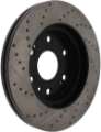 Picture of StopTech 05-10 GMC Sierra 1500 w Rear Drum - 07-09 GMC Yukon Front Right Slotted & Drilled Rotor