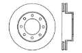 Picture of StopTech 01-09 Chevrolet Silverado 2500HD 3500 Front Left Slotted & Drilled Rotor